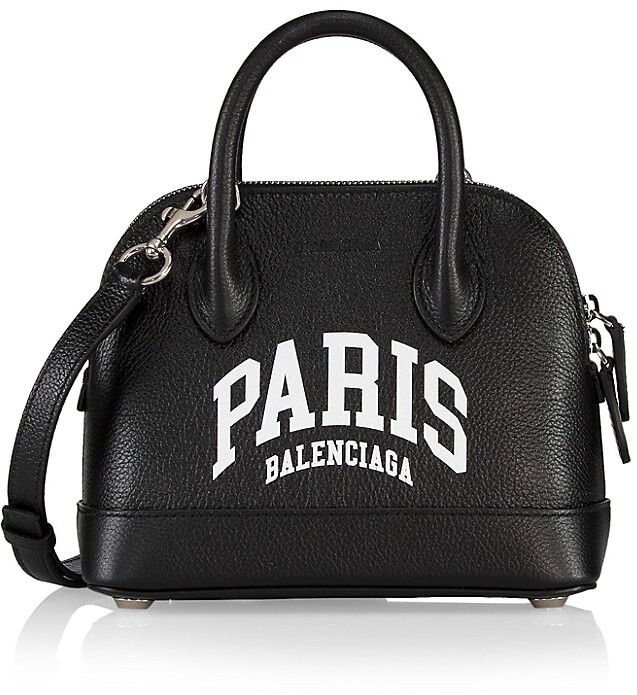 Balenciaga XXS Cities Paris Ville Leather Top Handle Bag ShopStyle