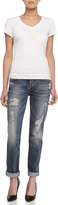 Thumbnail for your product : 7 For All Mankind Josefina Destroyed Vintage Denim Jeans