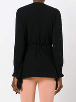 Thumbnail for your product : Fendi cashmere asymmetrical lace-up detail pullover