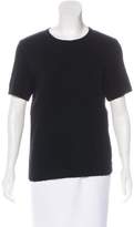 Thumbnail for your product : Chanel Cashmere Bled Short Sleeve Sweater