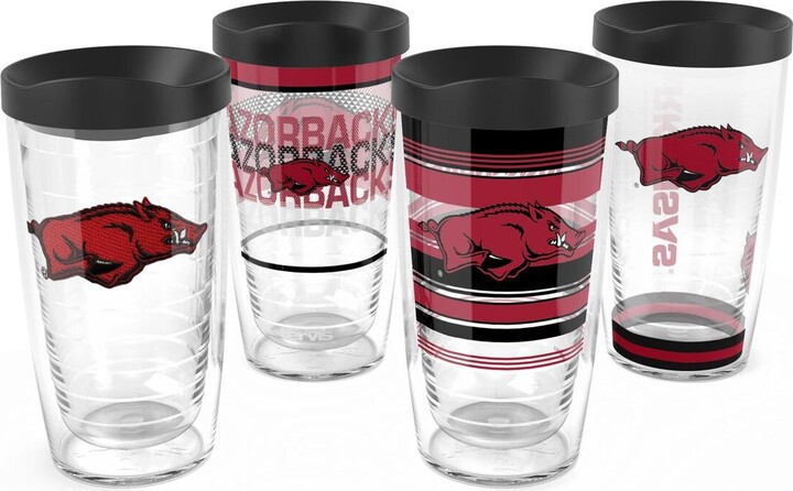 Tervis Arkansas Razorbacks Four-Pack 16oz. Classic Tumbler Set