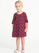 Thumbnail for your product : Old Navy Floral Fit & Flare Dress for Toddler Girls