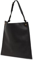 Thumbnail for your product : Valentino Garavani Large Flat Leather Tote Bag