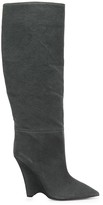 Thumbnail for your product : Yeezy 125 Wedge Knee High Boots
