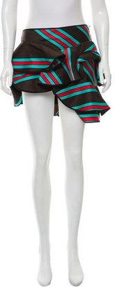 Cynthia Rowley Striped Ruffled Skirt w/ Tags