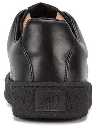 Eytys Black Leather Ace Trainers