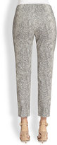 Thumbnail for your product : Lafayette 148 New York Reptile-Print Stanton Pant