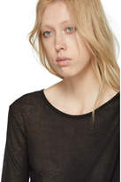Thumbnail for your product : Ann Demeulemeester Black Shiloh T-Shirt