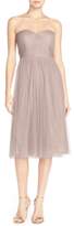 Thumbnail for your product : Jenny Yoo Maia Convertible Tulle Tea Length Fit & Flare Dress