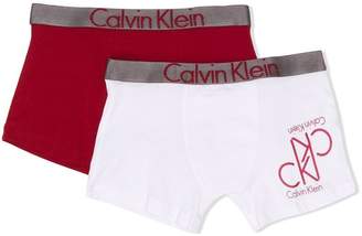 Calvin Klein Kids logo boxers set