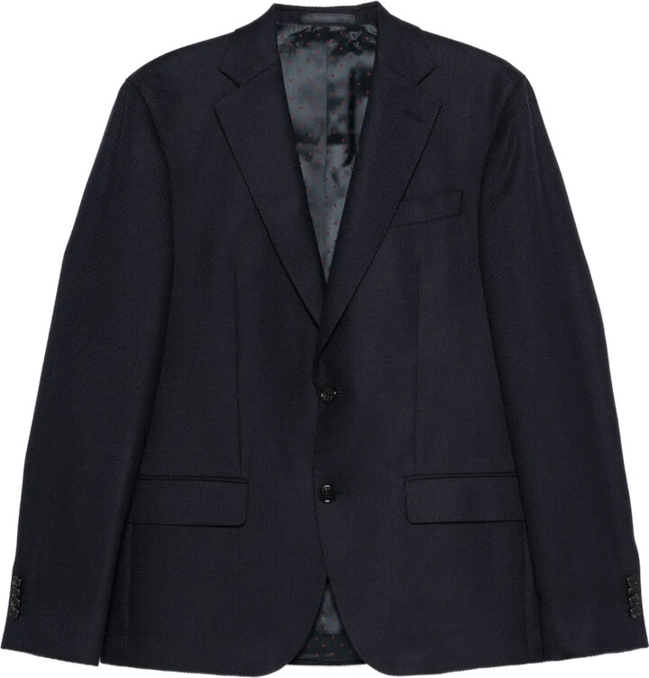 Sand Single-Breasted Blazer