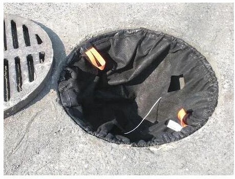 Eagle MFG T8701B 24' to 26', Catch Basin Filter Insert - Sediment and Oils -