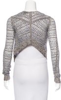 Thumbnail for your product : Theyskens' Theory Silk Open Knit Shrug