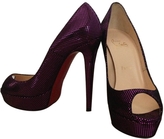 Thumbnail for your product : Christian Louboutin Purple Heels