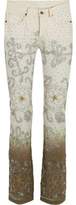 Thumbnail for your product : Ashish Voyage Embellished Dégradé Mid-Rise Bootcut Jeans