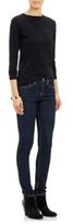 Thumbnail for your product : Barneys New York Women's Micro-Knit Long-Sleeve T-Shirt-Black