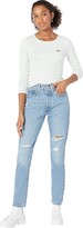Thumbnail for your product : Levi's(r) Womens 501 Skinny (Medium Indigo Destructed) Women's Jeans