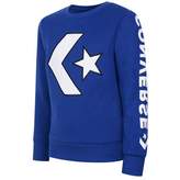 Thumbnail for your product : Converse ConverseBoys Blue Chevron Crew Neck Sweatshirt