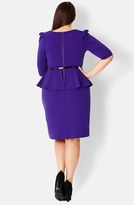 Thumbnail for your product : City Chic Peplum Dress (Plus Size)