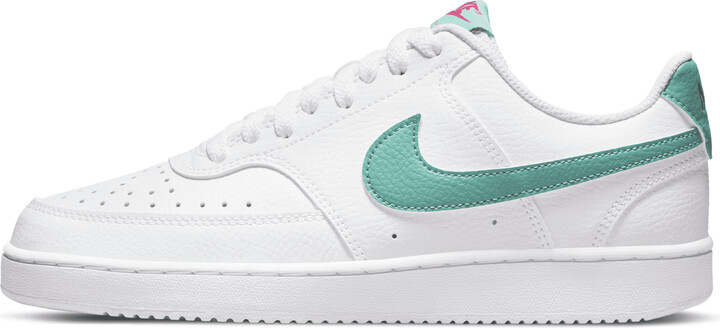 Nike Women's Court Vision Low Shoes in White - ShopStyle