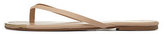 Thumbnail for your product : Charlotte Russe Metal-Tipped Flip-Flop Sandals