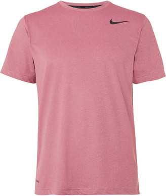 NIKE TRAINING - Pro Dri-FIT Stretch-Jersey T-Shirt - Men - Burgundy - XL