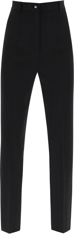 Dolce & Gabbana Milano Stitch Cigarette Pants