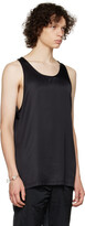 Thumbnail for your product : MM6 MAISON MARGIELA Black Embroidered Tank Top