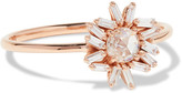 Thumbnail for your product : Suzanne Kalan 18-karat Rose Gold Diamond Ring