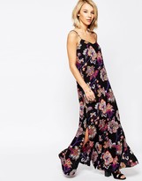 Thumbnail for your product : Motel Carrie Maxi Dress With Side Split