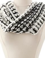 Thumbnail for your product : Charlotte Russe Chunky Two-Tone Infinity Scarf