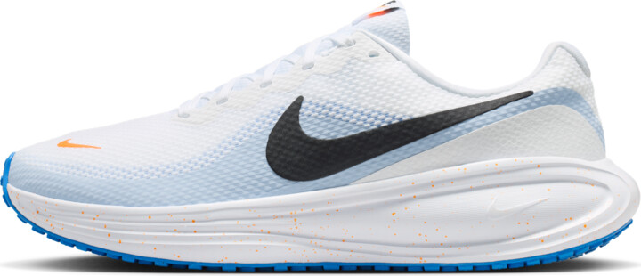 Nike Men's Revolution 8 Road Running Shoes (Extra Wide) in White | HQ1996-108