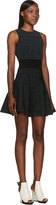 Thumbnail for your product : Opening Ceremony Green & Black Knit Finger Print Tubular Dress