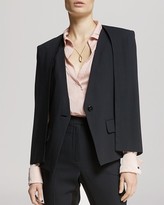 Thumbnail for your product : Halston Jacket - Cape Detail