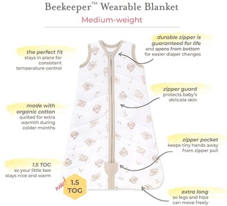 Burt's Bees Beekeeper Organic Baby Wearable Blanket