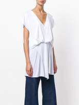 Thumbnail for your product : Esteban Cortazar v-neck fold dress