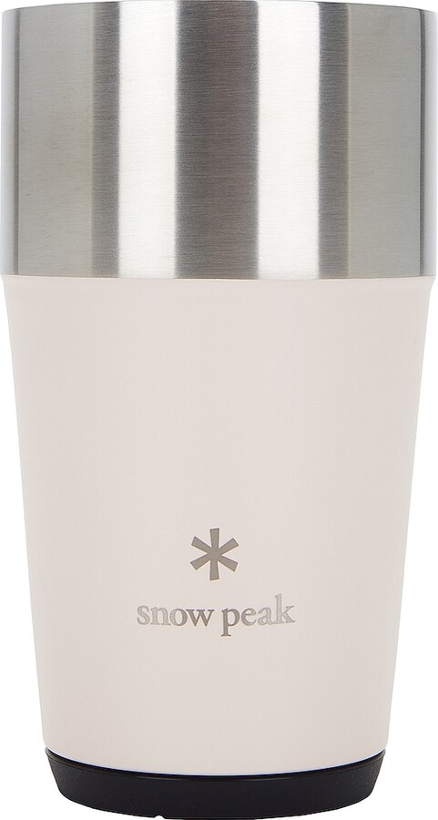 Snow Peak Shimo Tumbler 470 in Tan