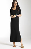 Thumbnail for your product : J. Jill Elbow-sleeve long knit dress