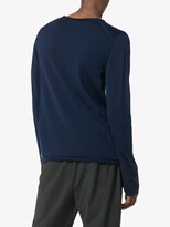 Thumbnail for your product : Comme des Garçons Shirt Panel knit wool sweatshirt