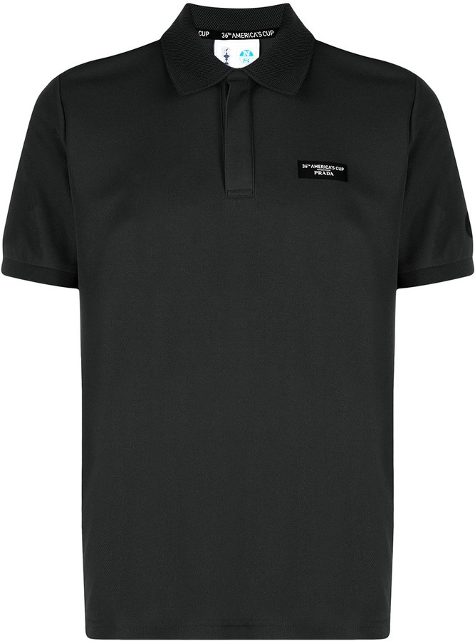 North Sails x Prada 36th America's Cup logo-patch polo shirt - ShopStyle