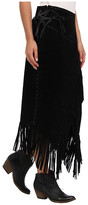Thumbnail for your product : Scully Destina Fringe Suede Fringe Skirt