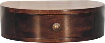 Artisan Furniture California Wall Mounted Rounded Bedside