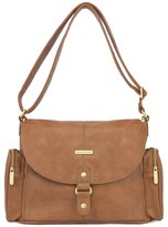 Thumbnail for your product : Timi & Leslie Infant Girl's 'Metro Messenger' Faux Leather Diaper Bag - Brown
