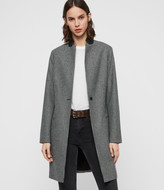 Thumbnail for your product : AllSaints Leni Puppytooth Coat