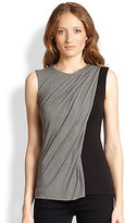 Thumbnail for your product : Bailey 44 North Wind Draped Two-Tone Tank