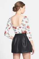 Thumbnail for your product : Lush Quilted Full Skirt (Juniors)