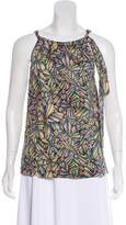 Thumbnail for your product : Marc by Marc Jacobs Sleeveless Abstract Print Blouse