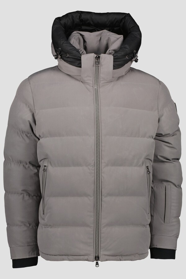 Mens Sandbanks Banks Core Light Grey Puffer Jacket ShopStyle
