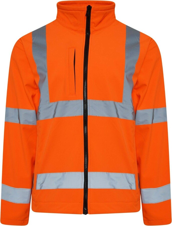 Work Utility & Safety Clothing Jackets & Coats Hi Vis Mens Softshell