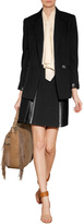 Thumbnail for your product : Ralph Lauren Black Label Skirt with Leather Trim Gr. 8